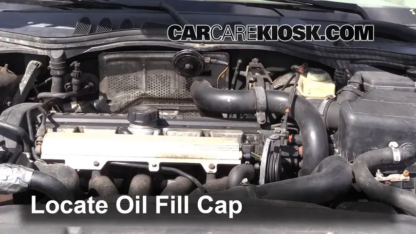 1998 Volvo V70 AWD 2.4L 5 Cyl. Turbo Oil Add Oil